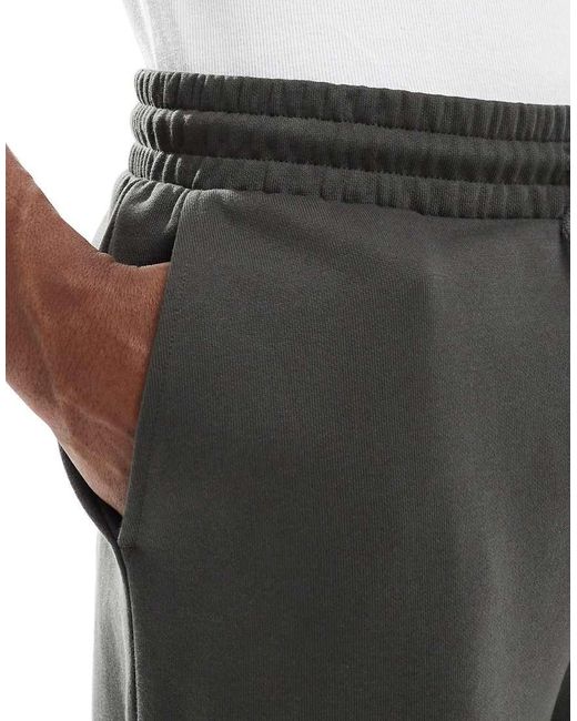 Joggers Caquis Básicos De Pernera Recta De -Verde ASOS de hombre de color Blue