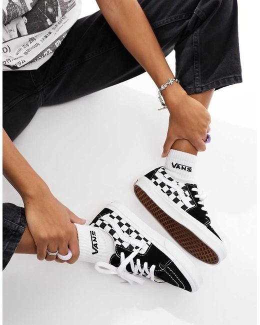 Vans Black Sk8-low Trainers