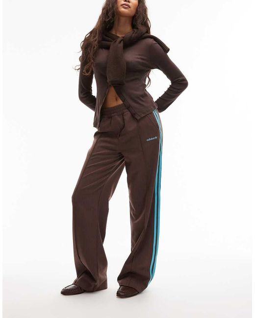 Adidas Originals Brown Tailored Track Pants
