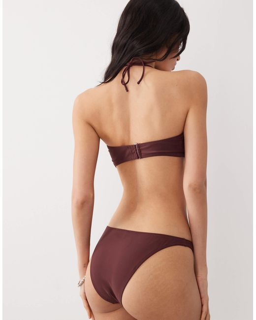 Haut Mango en coloris Brown