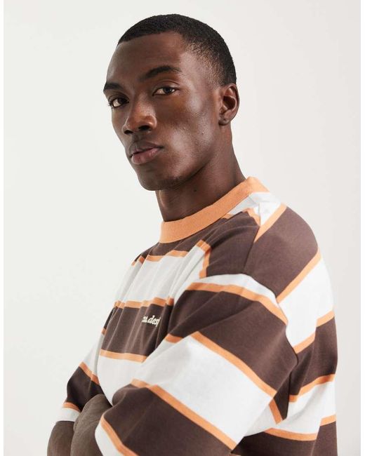 ASOS Natural Heavyweight Boxy Oversized T-Shirt for men
