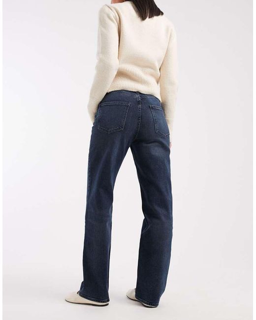 Tommy Hilfiger Blue Layla High Rise Slim Straight Jeans