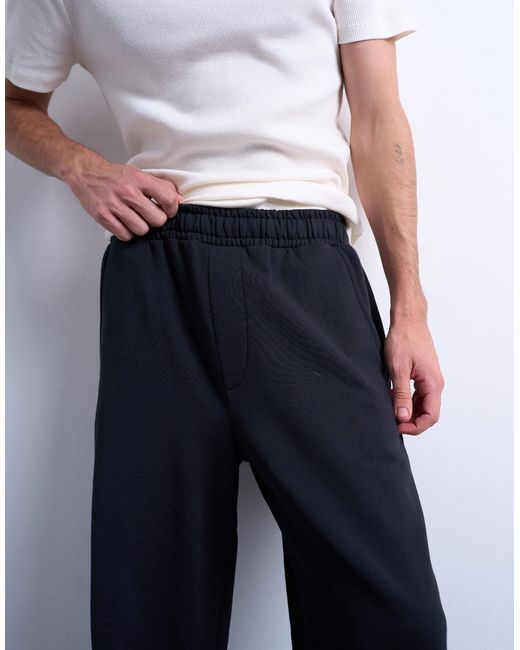 Topman White Heavyweight baggy Trackies for men