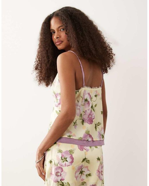 Abercrombie & Fitch Brown Reversible Cami Top Co-Ord