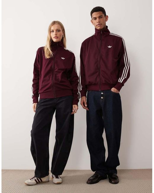 Adidas Originals Red Firebird Track Top for men