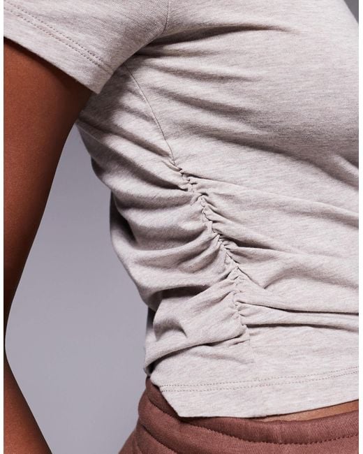 Nike Brown Chill Mock Neck T-shirt
