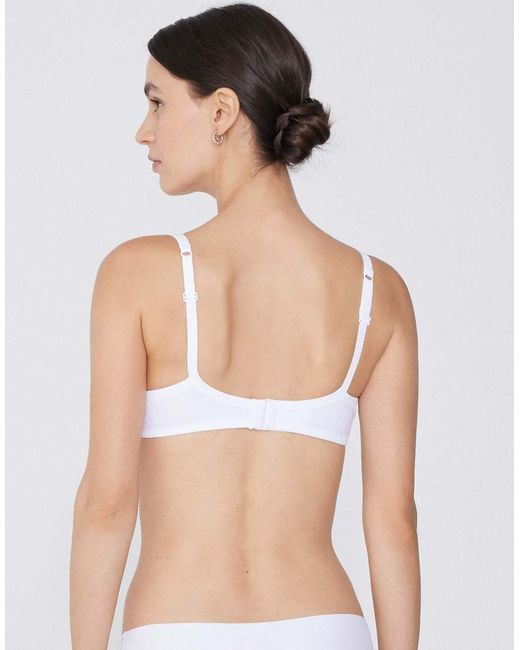 Tezenis White Prague Full Coverage Balconette Bra