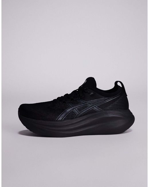 Asics – gel-nimbus 27 – laufschuhe in Black für Herren
