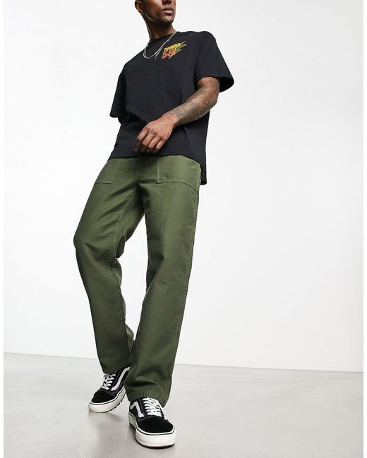 Stan Ray Green Fat Trousers for men