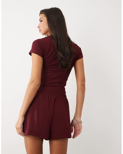 Short ASOS en coloris Red