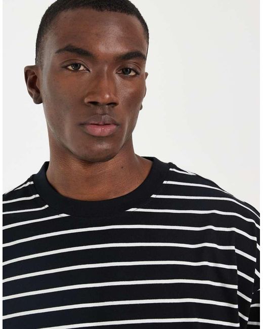 ASOS Black Oversized T-shirt for men
