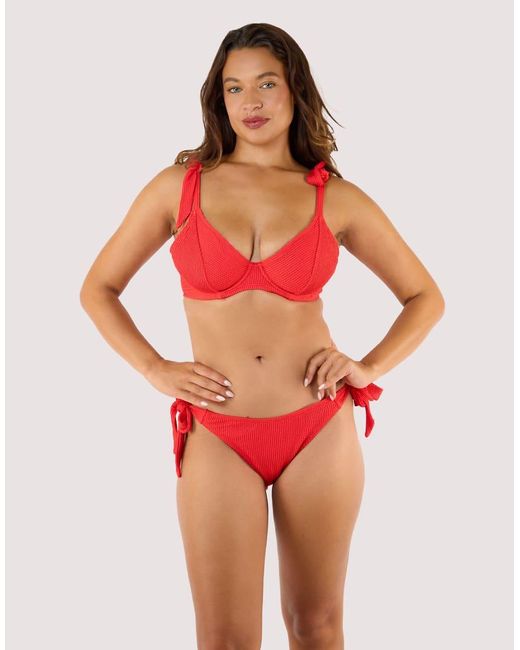 Peek & Beau Hattie Crinkle Underwired Bikini Top