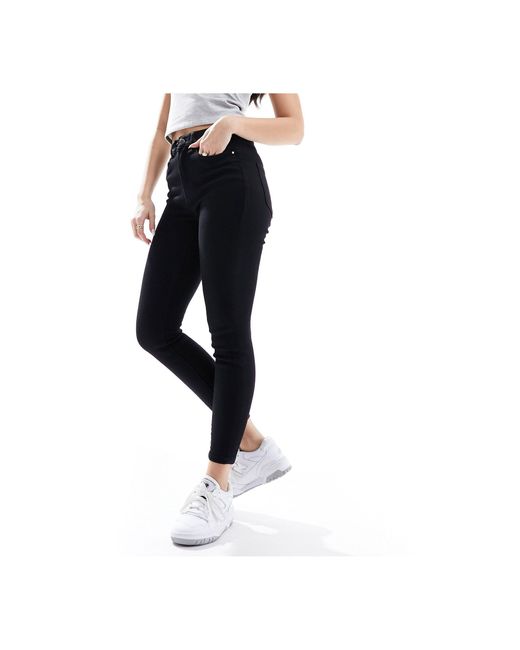 ONLY Black High Waist Skinny Jeans