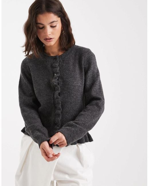 ASOS Gray – strickjacke