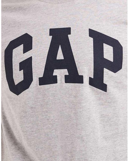 Gap Gray Everyday Soft Logo T-shirt for men