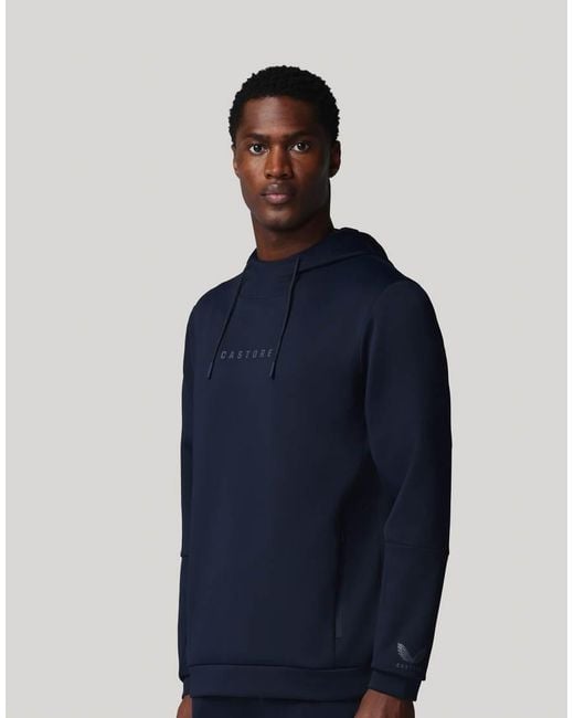 Castore Blue Flex Hoodie for men