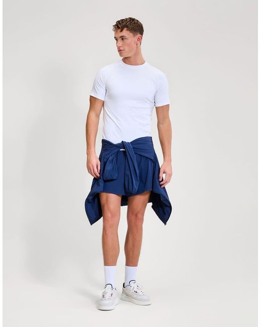 Ellesse White Drexani Short Sleeve Seamless Tee for men