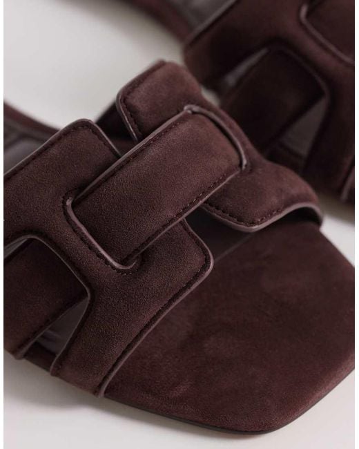 ALDO Brown Elenaria Flat Sandal