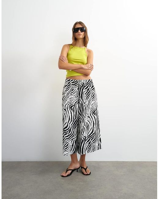 TOPSHOP White Culotte
