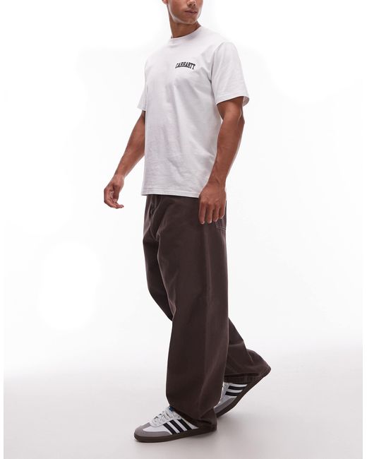 Carhartt – brandon – baggy hose in Brown für Herren