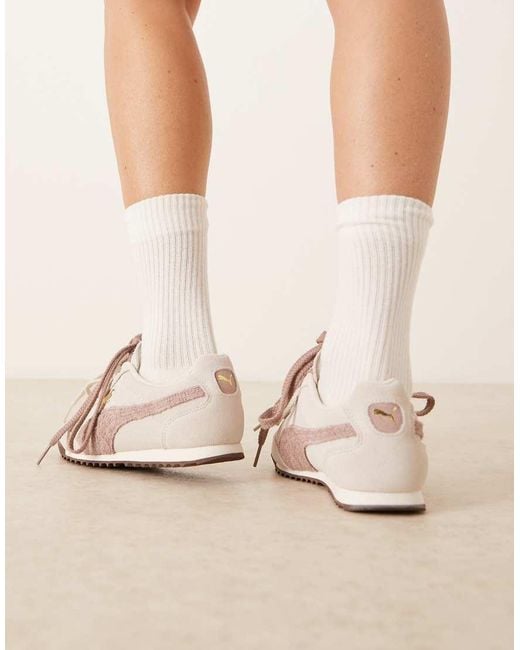 PUMA Natural Arizona Double Lace Sneakers
