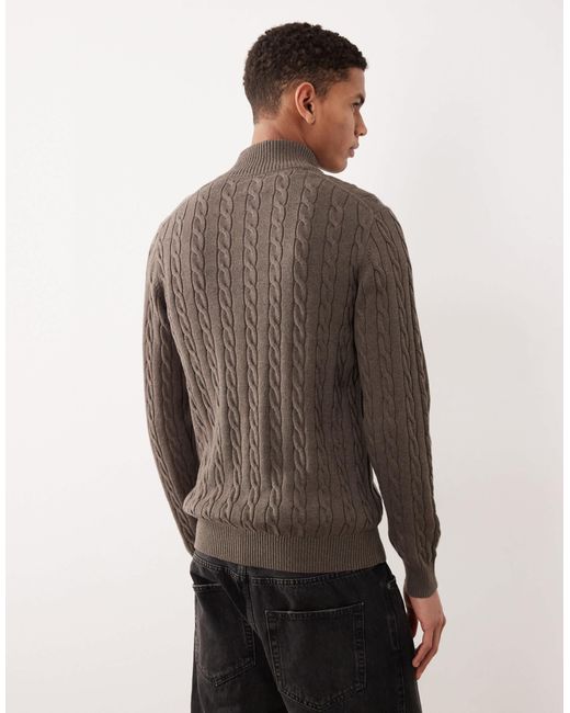 Gant – pullover in Brown für Herren