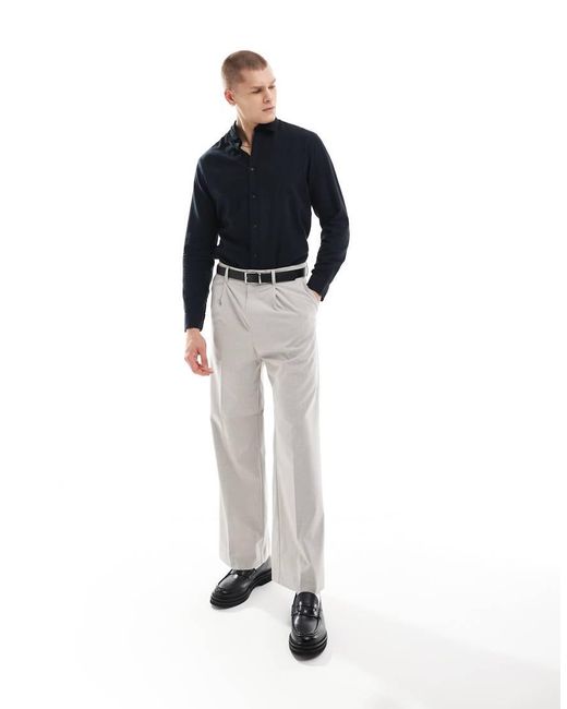 Jack & Jones Black Premium Slim Fit Shirt for men