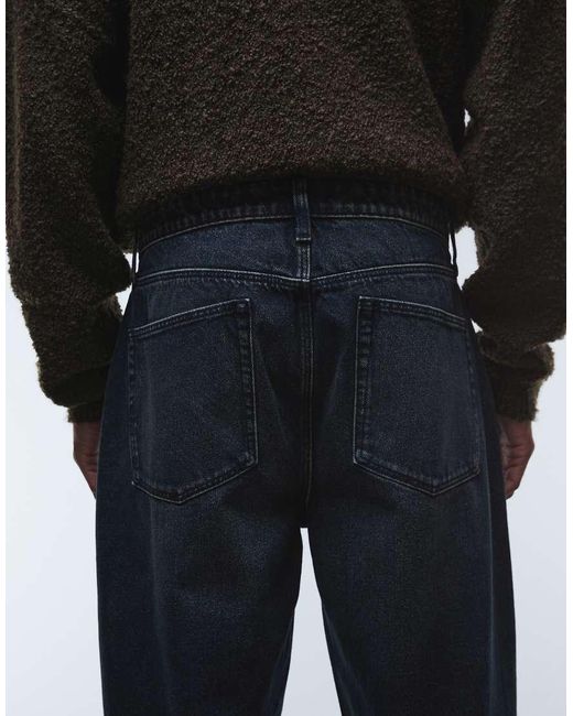 ASOS Green Straight Fit Jeans for men