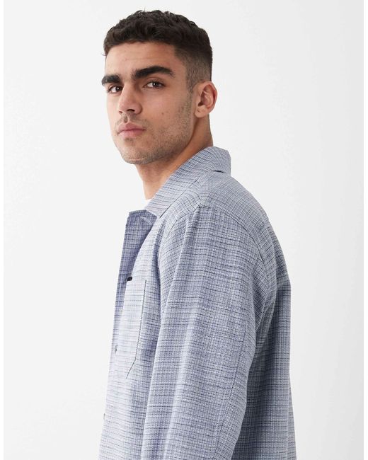 Surchemise texturée - clair SELECTED pour homme en coloris Blue