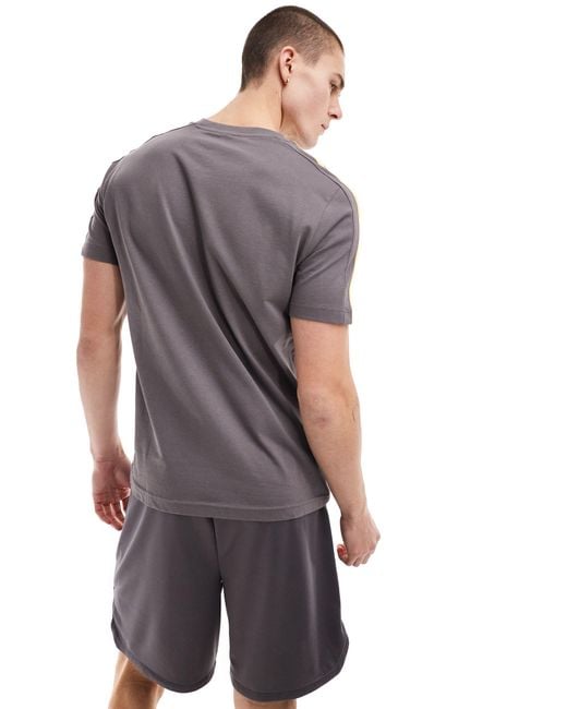 Adidas Originals Adidas training – t-shirt in Gray für Herren