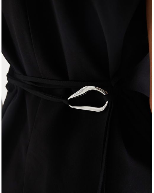 Gilet Object en coloris Black