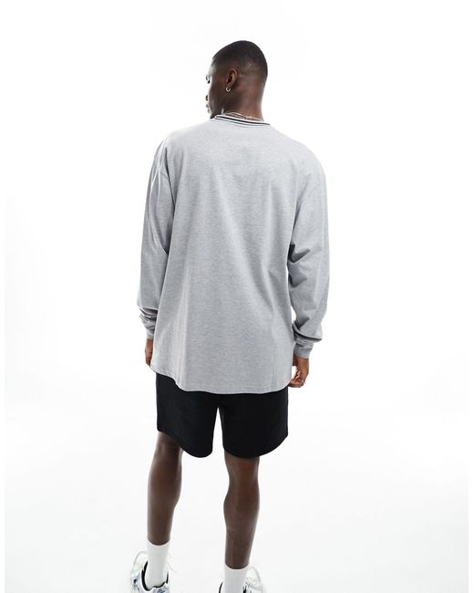 Malin - ensemble confort avec t-shirt long Threadbare pour homme en coloris Gray