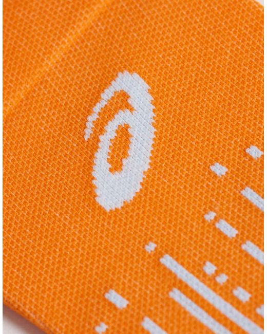 Asics White Performance Run Crew Sock