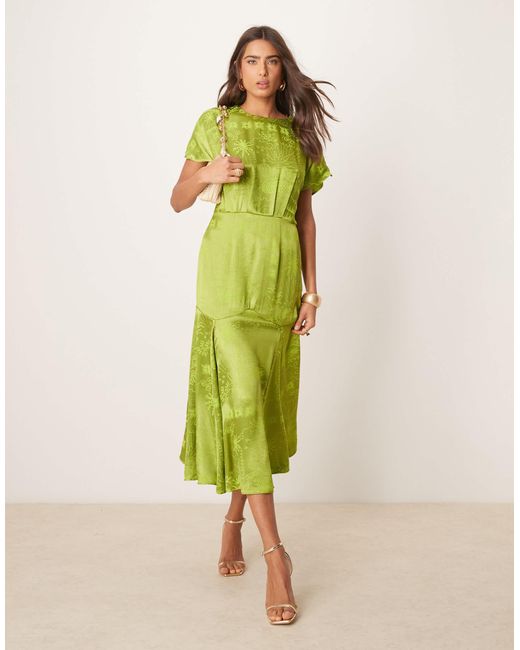 Never Fully Dressed Green – midaxi-kleid