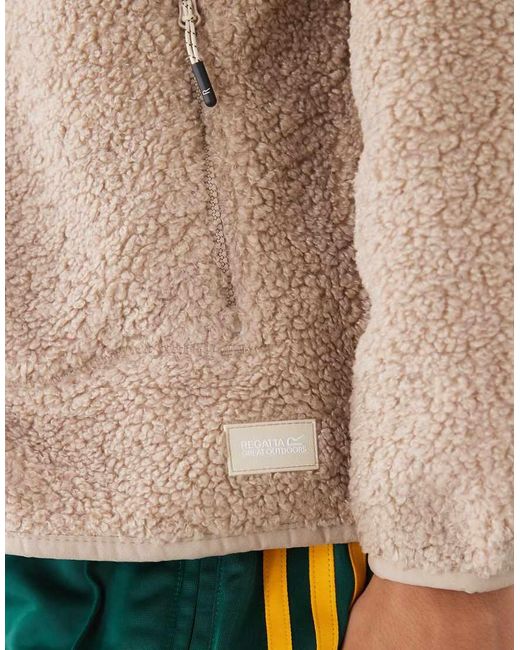 Polaire Regatta Frankie Borg Demi-zippée Pour Femme – Tissu Confortable, Poches Zippées, Coupe Ajustée