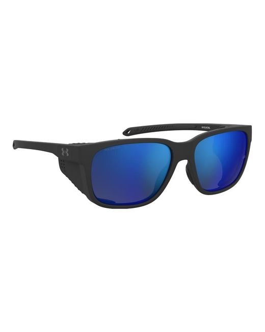 Under Armour Sunglasses Blue Under Armour Glacial Rectangular Sunglasses With Lenses for men