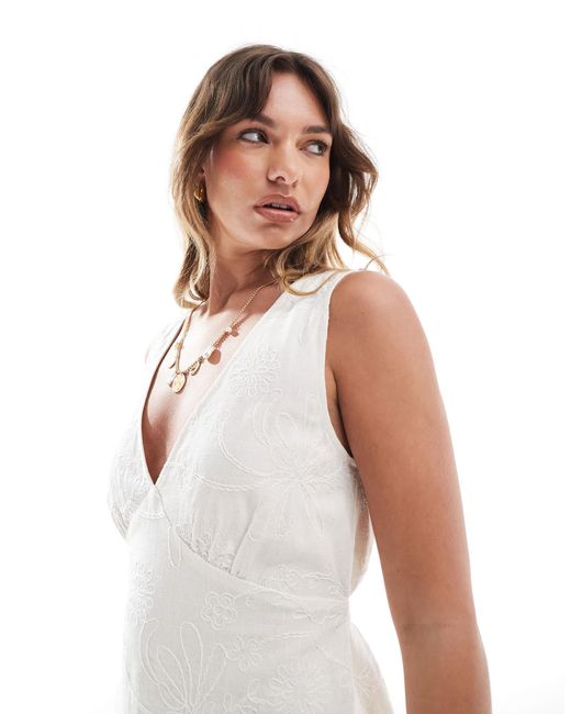 Stradivarius White – trägertop
