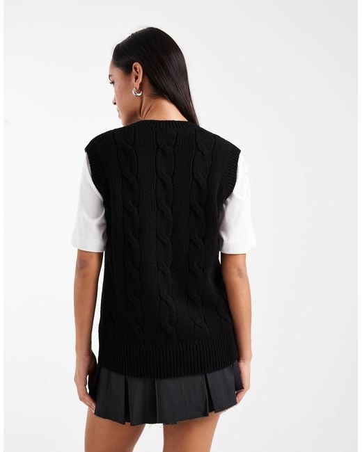 Fred Perry Black – strickpullunder