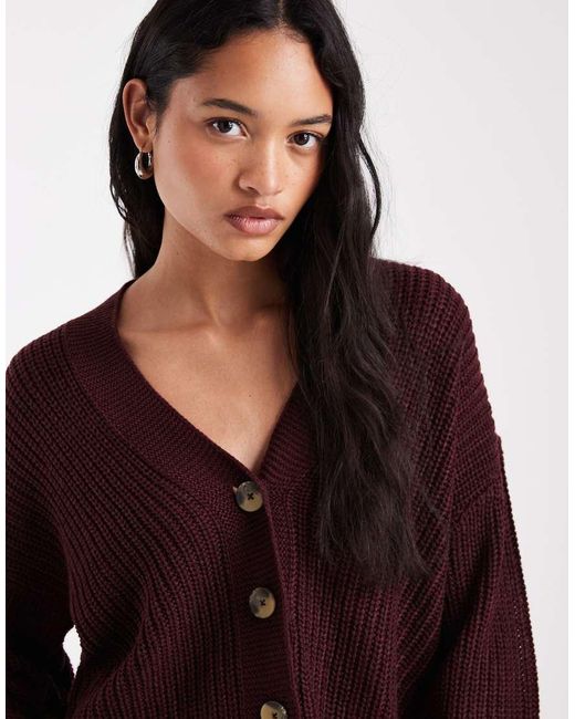 ONLY Blue Knit Cardigan