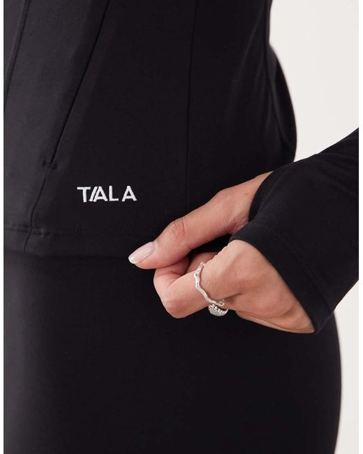 Tala Black Dayflex Zip Up Jacket