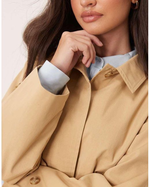 Gant Natural Short Trench Jacket