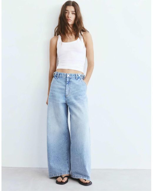 Pull&Bear White – basic-tanktop