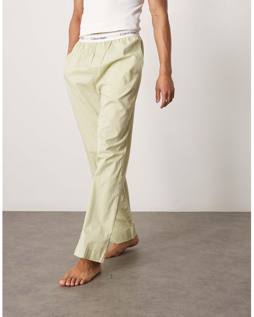 Calvin Klein Natural Cotton Pyjama Bottoms for men