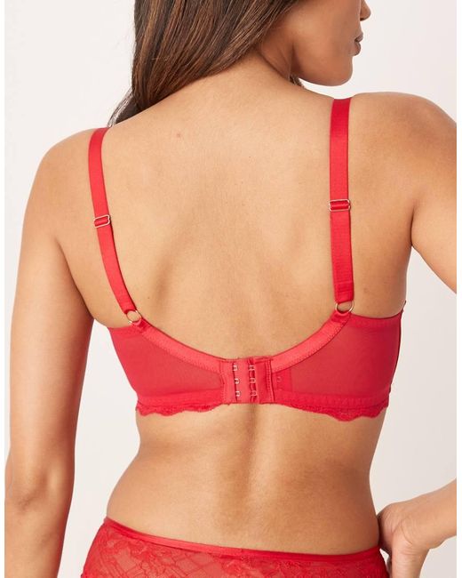 DORINA Red Hasina Fuller Bust Non Padded Unerwi Bra