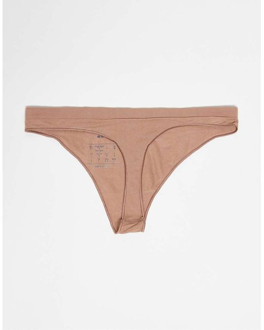 Adidas White Seamless 3 Pack Thong