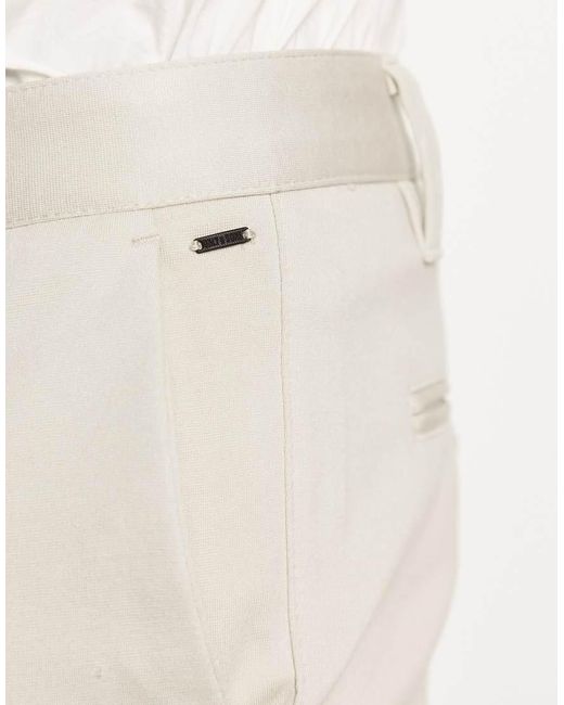 Only & Sons Natural Slim Fit Tapered Trousers for men