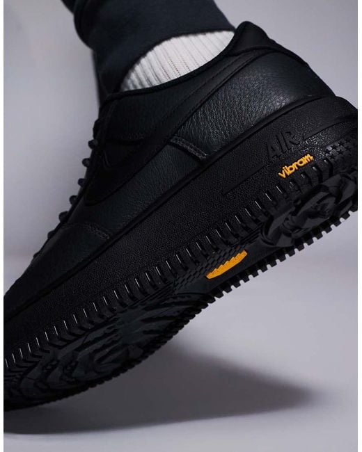 Nike Black Air Force 1 Gore-tex Vibram for men