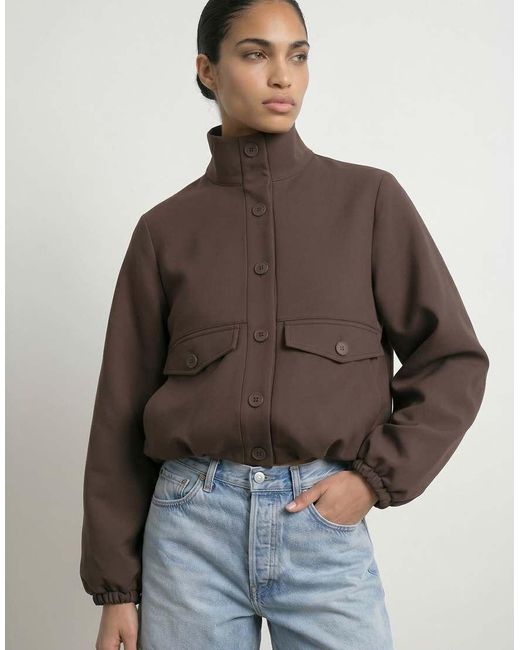 HYPEDROP Shacket in het Gray