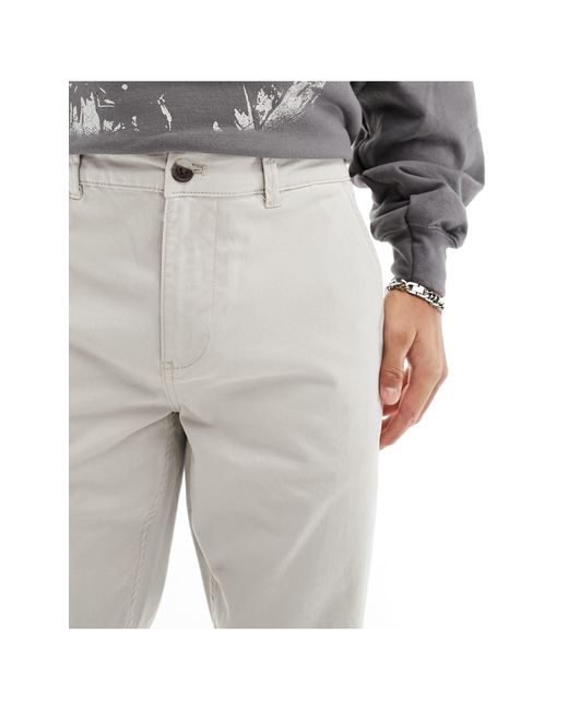 New Look White Slim Fit Chino for men