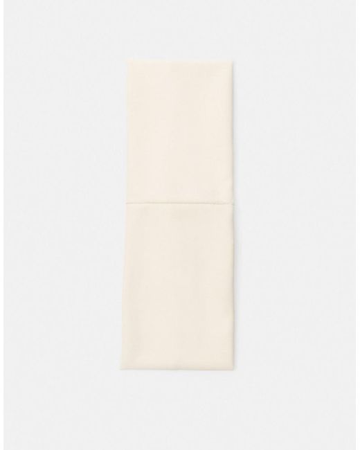 Pull&Bear Natural Elastic Headband With Buttons